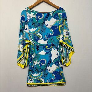 Trina Turk Ipanema French Riviera Swim Cover-up Tunic Dress Size Small D049 -7